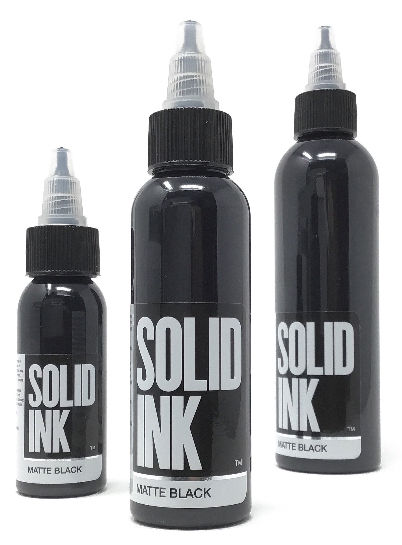 Solid Tattoo Ink Matte Black